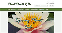 Desktop Screenshot of pondplantsrus.com