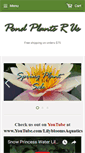 Mobile Screenshot of pondplantsrus.com